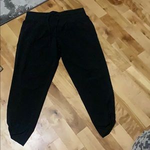 Black joggers